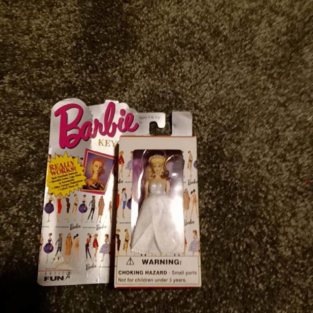Barbie key ring
